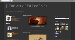 Desktop Screenshot of edleeart.blogspot.com