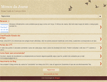 Tablet Screenshot of mimosdajoana.blogspot.com