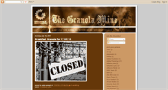 Desktop Screenshot of granolamine.blogspot.com