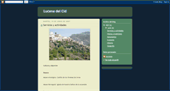 Desktop Screenshot of lucenadelcid.blogspot.com