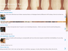 Tablet Screenshot of irunbecauseieat.blogspot.com