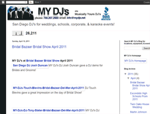 Tablet Screenshot of my-djs-san-diego.blogspot.com