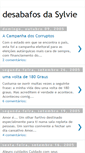 Mobile Screenshot of desabafosdasylvie.blogspot.com