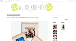 Desktop Screenshot of alicekeeneyphotography.blogspot.com