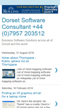 Mobile Screenshot of dorsetsoftware.blogspot.com