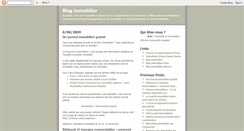 Desktop Screenshot of blog-immobilier.blogspot.com