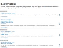 Tablet Screenshot of blog-immobilier.blogspot.com