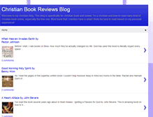 Tablet Screenshot of christian-book-reviews-blog.blogspot.com