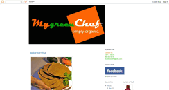 Desktop Screenshot of mygreenchef.blogspot.com