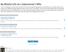 Tablet Screenshot of myblissfullifeasasubmarinerswife.blogspot.com