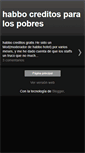 Mobile Screenshot of creditosparalospobres.blogspot.com