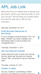 Mobile Screenshot of apljobsearch.blogspot.com