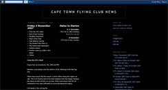 Desktop Screenshot of capetownflyingclubnews.blogspot.com