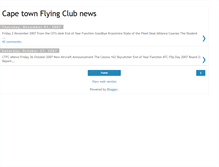 Tablet Screenshot of capetownflyingclubnews.blogspot.com
