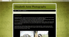 Desktop Screenshot of elizabethannephoto.blogspot.com