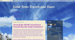 Desktop Screenshot of goodnewstravelsandtours.blogspot.com