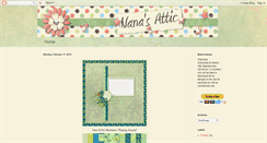 Desktop Screenshot of nanas-attic.blogspot.com