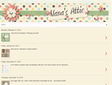 Tablet Screenshot of nanas-attic.blogspot.com