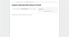Desktop Screenshot of hostgatorsharedhosting.blogspot.com