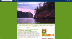 Desktop Screenshot of abbysearthexperiment.blogspot.com