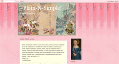 Desktop Screenshot of plain-n-simpleblog.blogspot.com