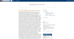 Desktop Screenshot of bebekvecocuklar.blogspot.com