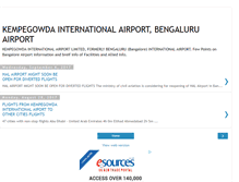 Tablet Screenshot of bengaluruairport.blogspot.com