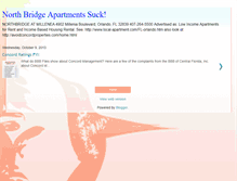 Tablet Screenshot of northbridgesucks.blogspot.com
