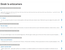 Tablet Screenshot of desdelantecamara.blogspot.com