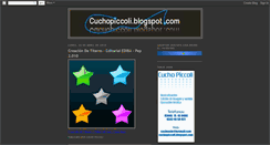 Desktop Screenshot of cuchopiccoli.blogspot.com