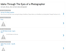 Tablet Screenshot of idaho-photos.blogspot.com