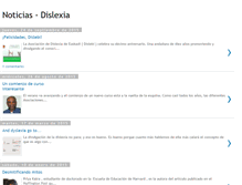 Tablet Screenshot of dislexianews.blogspot.com