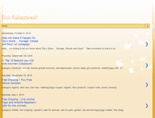 Tablet Screenshot of ecosalutations.blogspot.com