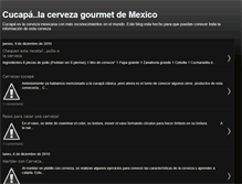 Tablet Screenshot of cucapacervegourmet.blogspot.com
