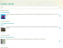 Tablet Screenshot of cairdeceirde.blogspot.com