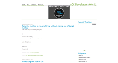 Desktop Screenshot of adfdevelopers.blogspot.com