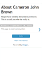 Mobile Screenshot of cameronjbrown.blogspot.com