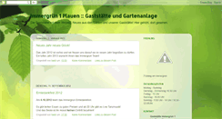 Desktop Screenshot of immergruen-eins.blogspot.com