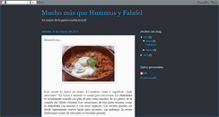 Desktop Screenshot of muchomasquehummusyfalafel.blogspot.com