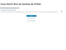 Tablet Screenshot of liceomartinruizdegamboa.blogspot.com