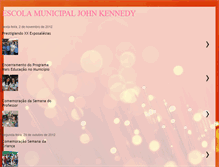 Tablet Screenshot of escolamunicipaljohnkennedy.blogspot.com