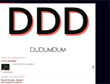 Tablet Screenshot of du-dum-dum.blogspot.com