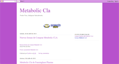 Desktop Screenshot of metaboliccla.blogspot.com