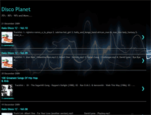 Tablet Screenshot of disco-planet.blogspot.com