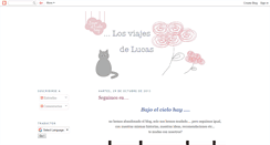 Desktop Screenshot of elviajedelucas.blogspot.com