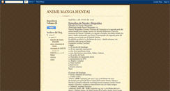 Desktop Screenshot of anime-manga-hentai-es.blogspot.com