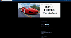 Desktop Screenshot of mundofierrosz.blogspot.com