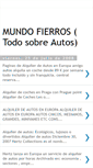 Mobile Screenshot of mundofierrosz.blogspot.com
