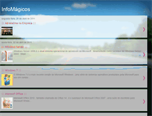 Tablet Screenshot of infomagicos.blogspot.com