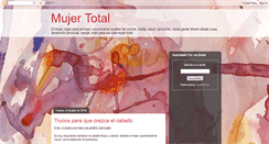 Desktop Screenshot of mujer-total.blogspot.com